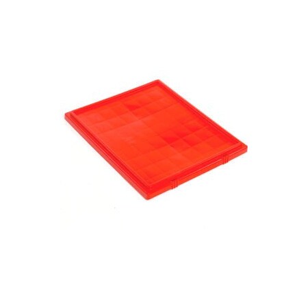 Quantum Storage Systems GEC 153; Lid LID231 for Stack and Nest Storage Container SNT225, SNT230, Red LID231 RD